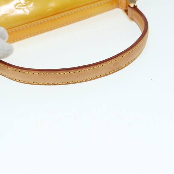 LOUIS VUITTON Monogram Vernis Spring Street Bag Lime Yellow M91068 - Picture 7 of 16